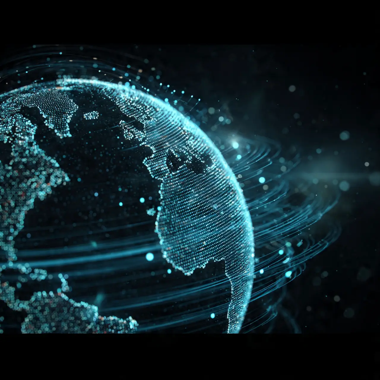 Infraestructura de red global de StreamForce 360 representando la inyección de autoridad semántica y posicionamiento SEO internacional.